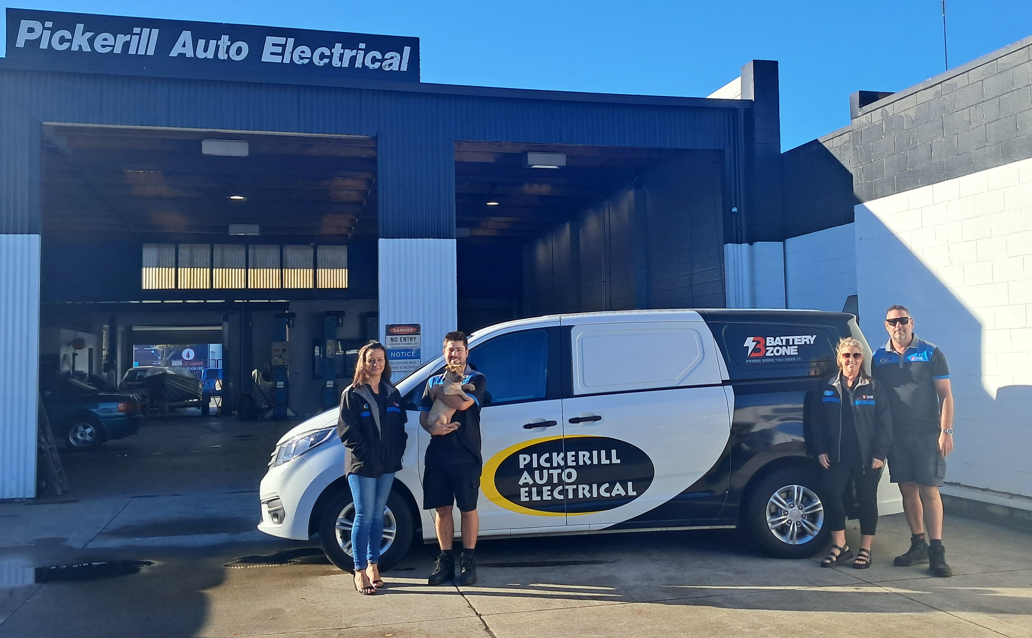 Pickerill Auto Electrical staff in 2025